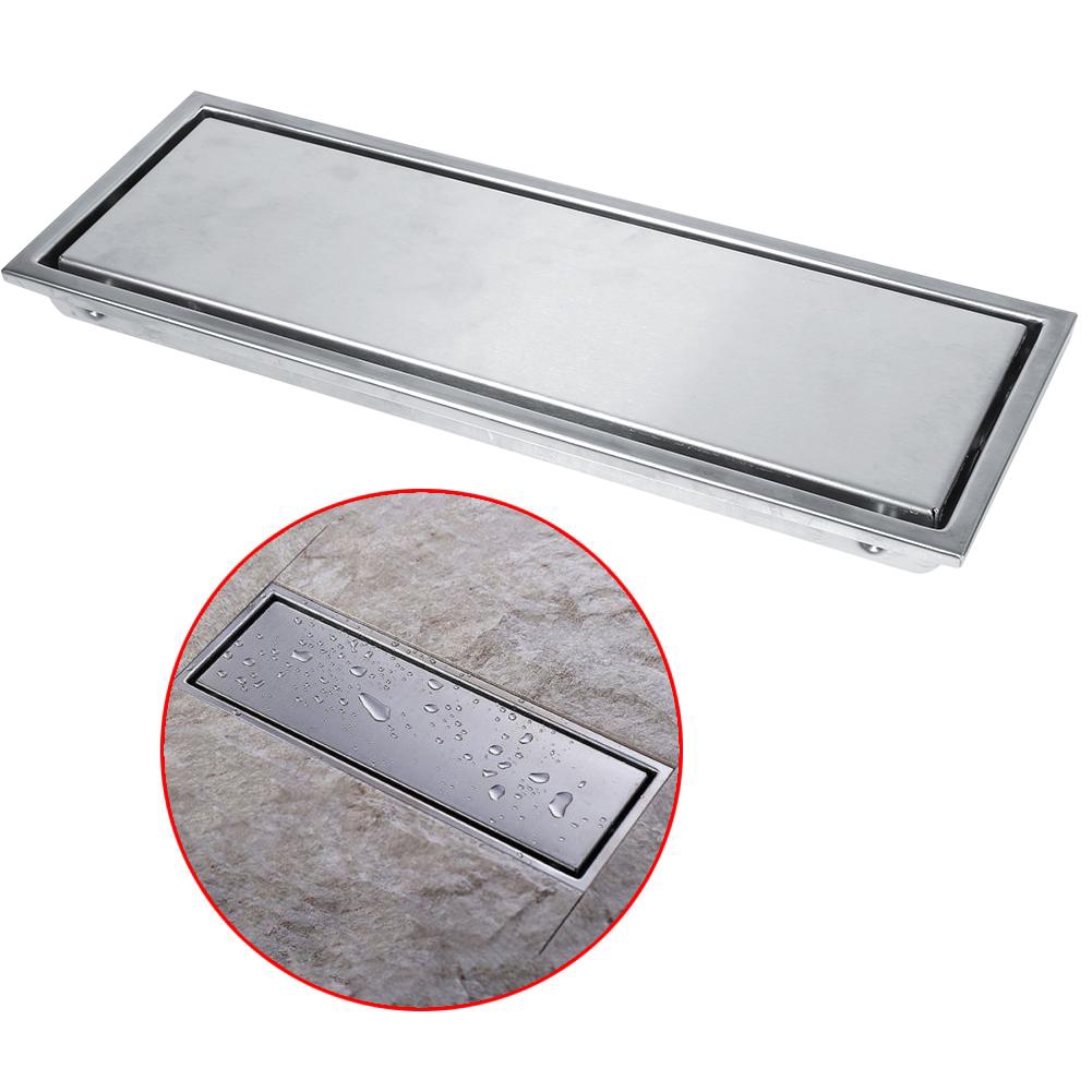 rectangular stainless steel shower floor drain