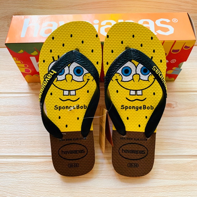 havaianas spongebob