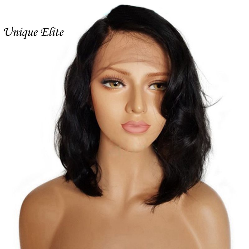 black front lace wig
