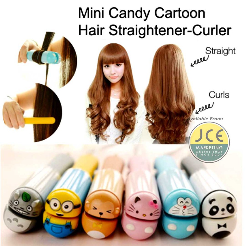mini straightener and curler