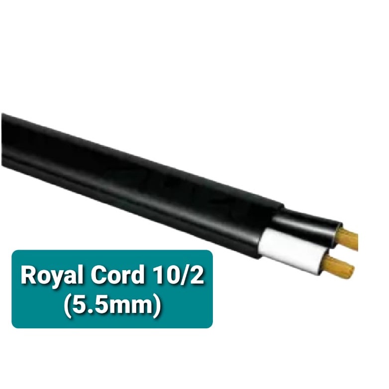 Royal Cord 10/2 (5.5mm) Duplex Dual Electrical Wire (per meter