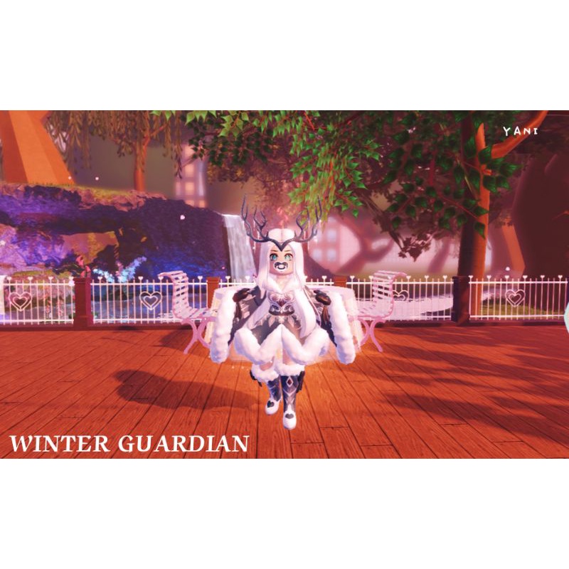 Roblox Royale High Winter Guardian Set Shopee Philippines