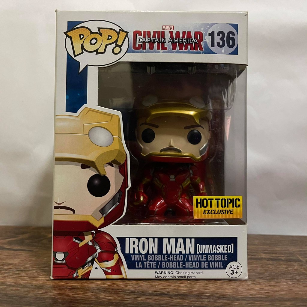 funko pop iron man 136