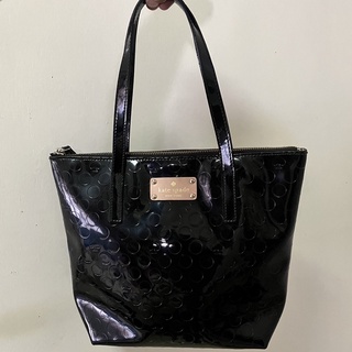 Original Kate Spade Black Small Tote Bag | Shopee Philippines
