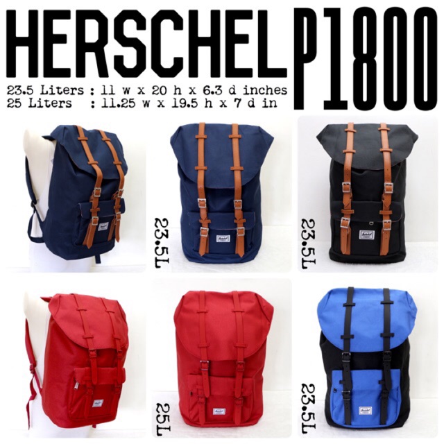herschel liters
