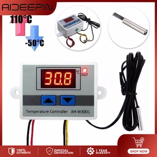 Aideepin W3001 Digital Temperature Controller For Incubator Thermostat Control Switch 110-220V 1500W