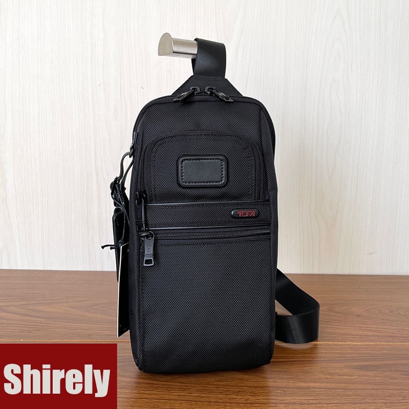 【Shirely.ph】【Ready Stock】TUMI versatile universal chest bag cross-body bag