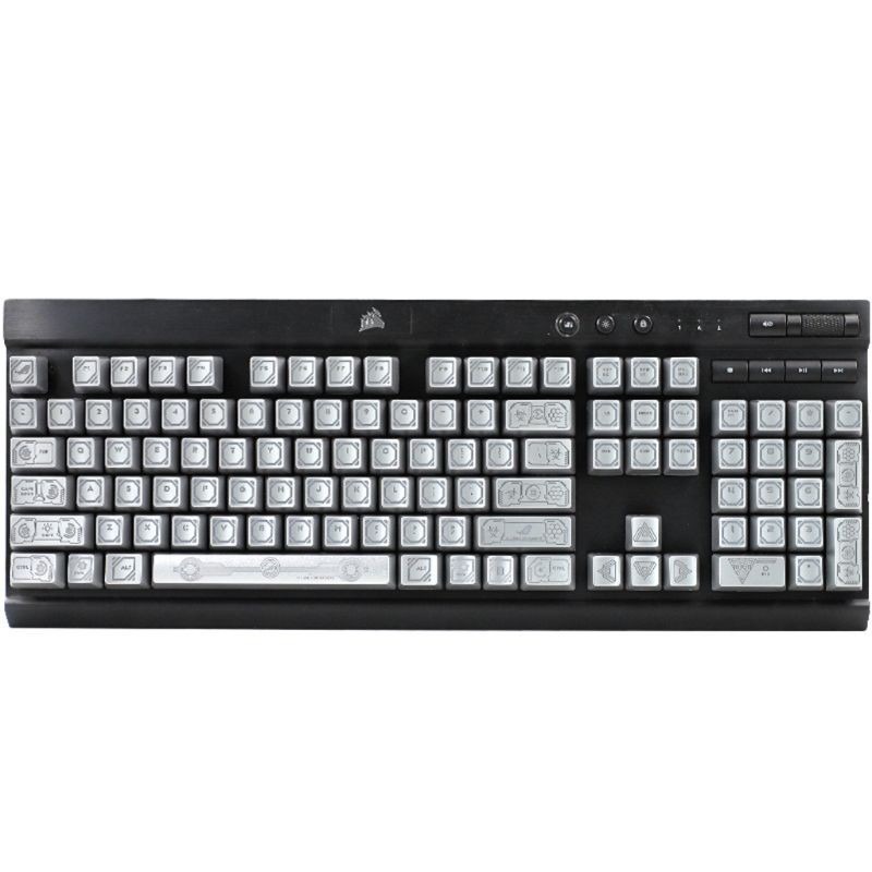 Rgb 104 Keycaps Ansi Layout Oem Abs Shot Backlit Keycap For Corsair K70 K65 K95 Shopee Philippines