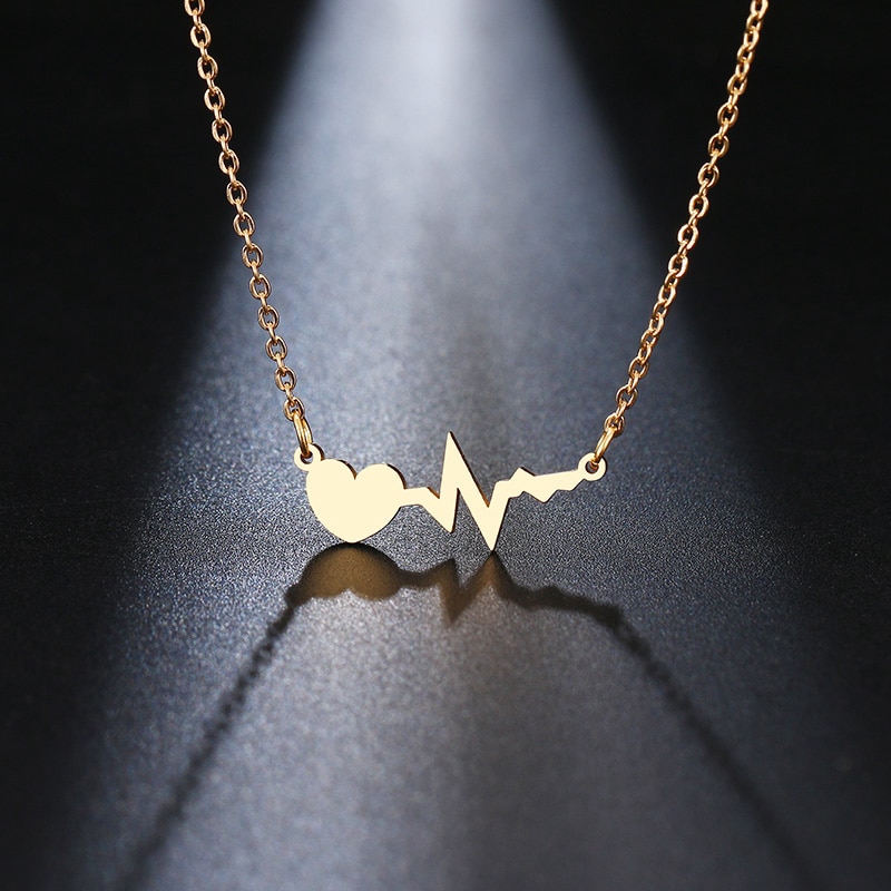 gold and silver necklace