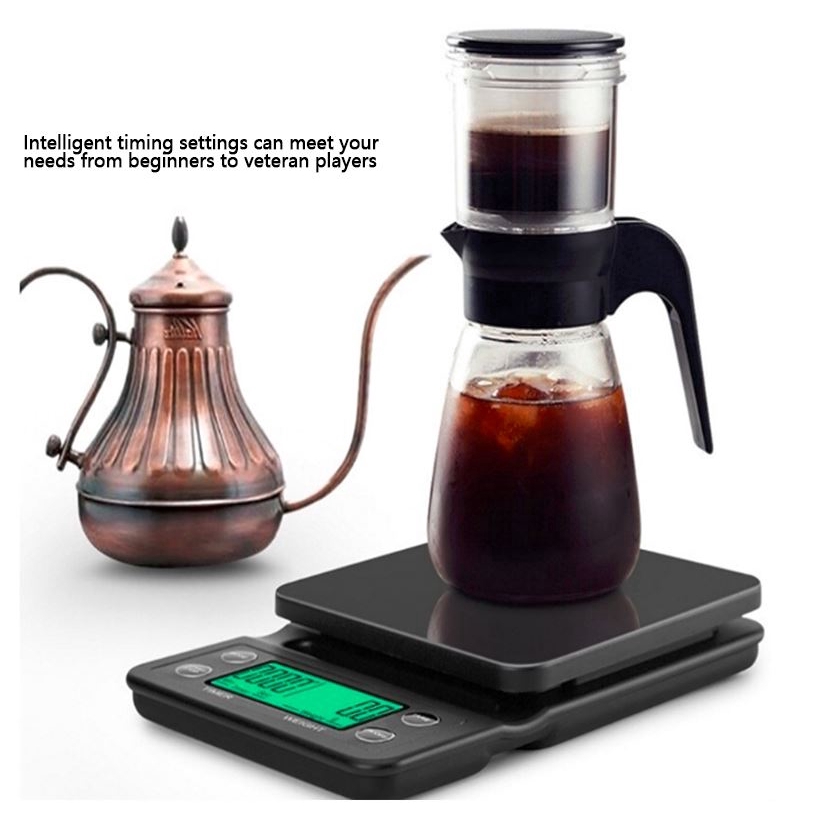 ⚡IN STOCK⚡24H shipping⚡ 5kg/0.1g Coffee Scale with Timer, Digital