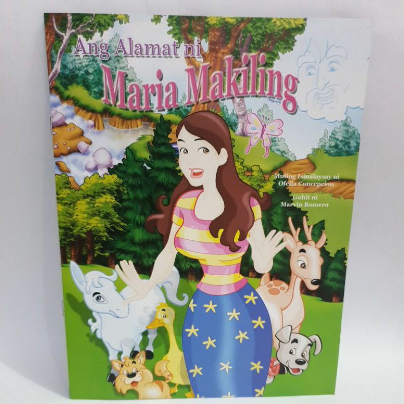Ang Alamat Ni Maria Makiling Bedtime Stories And Activity Book Read And Color Shopee 1251