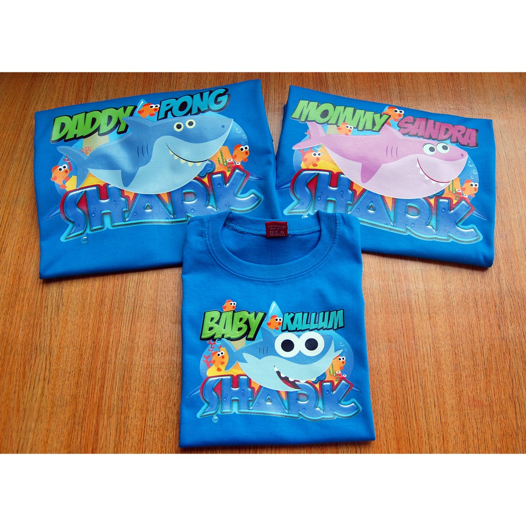 baby shark family shirts