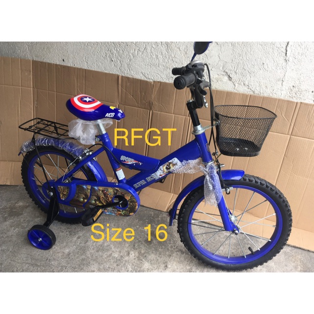size 16 bike