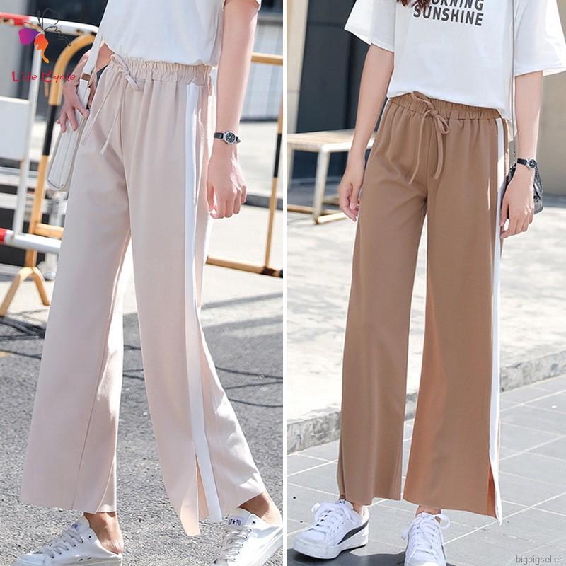 straight ankle length pants