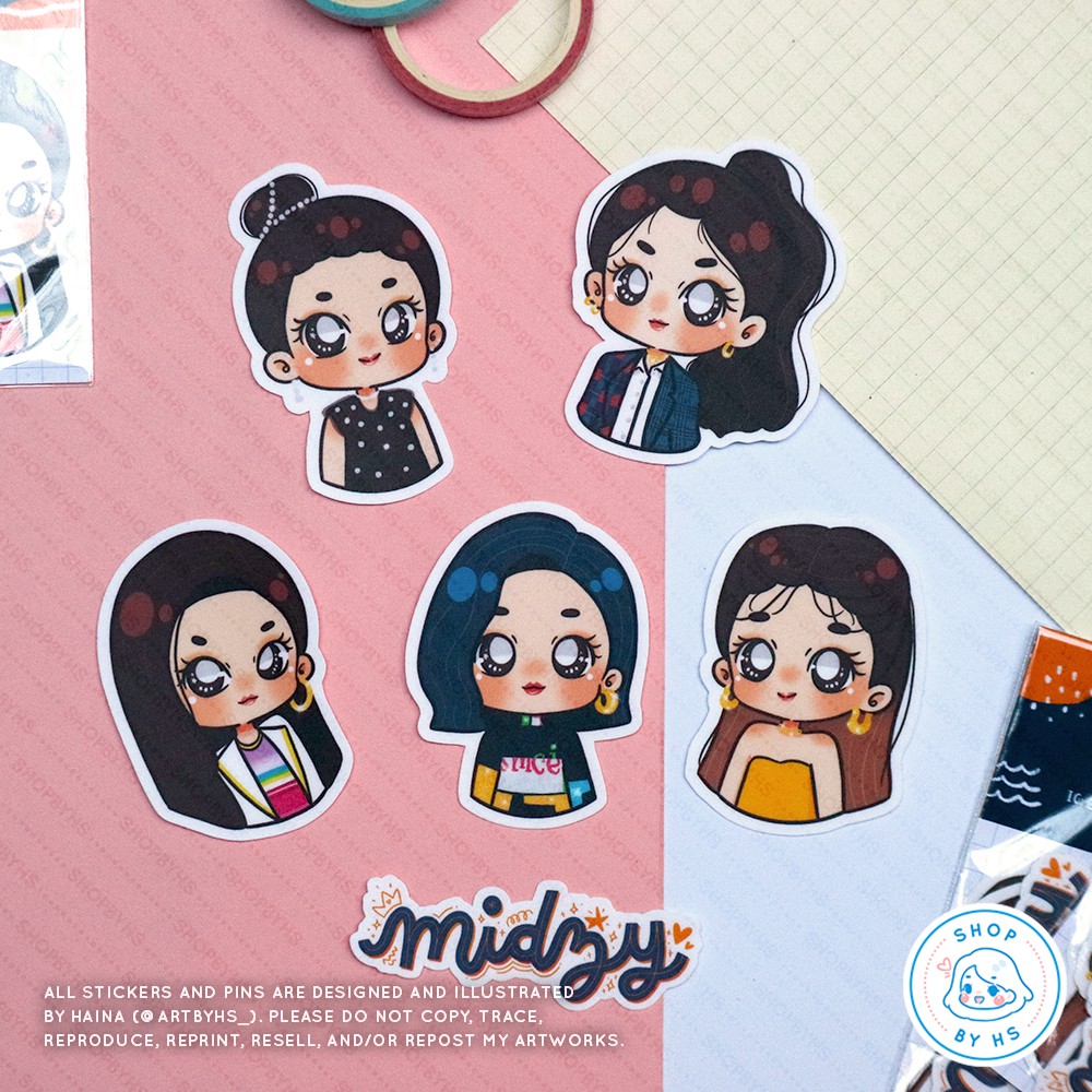 Itzy Wannabe Sticker Set | Shopee Philippines