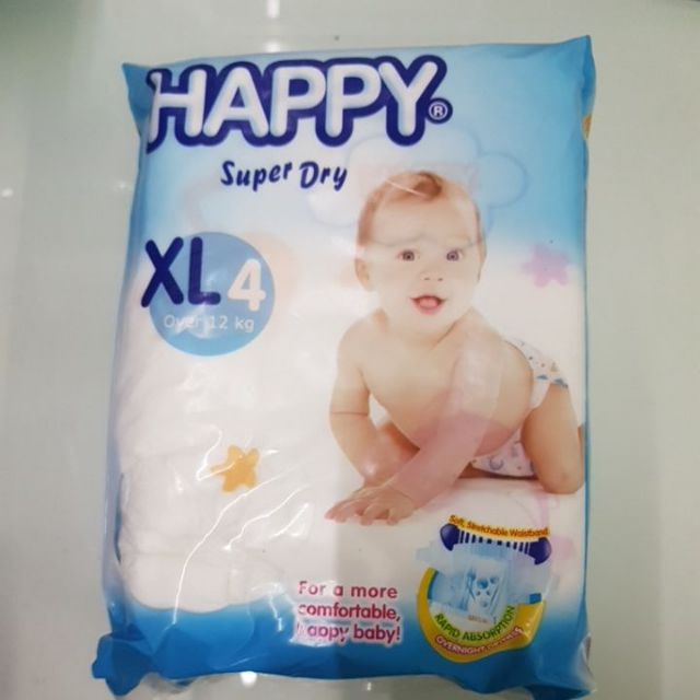 happy super dry diaper