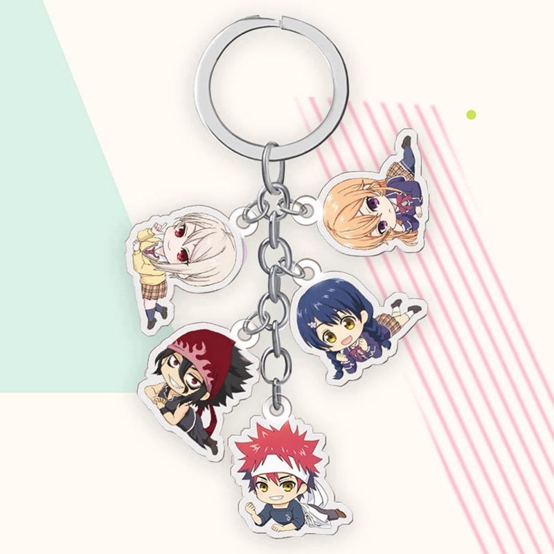 Kenaxuan Anime Keychain Japanese Cartoon Acrylic Surrounding Restaurant Friendship Car Keychain Shopee Philippines