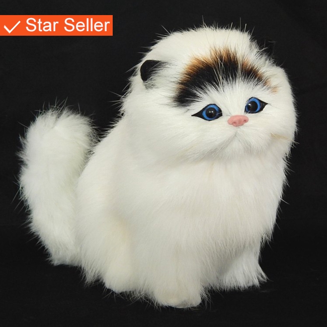 stuffed cat toy that meows