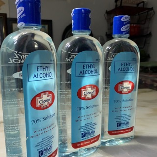 Cleene Ethyl Alcohol 70% solution 500ml | Shopee Philippines