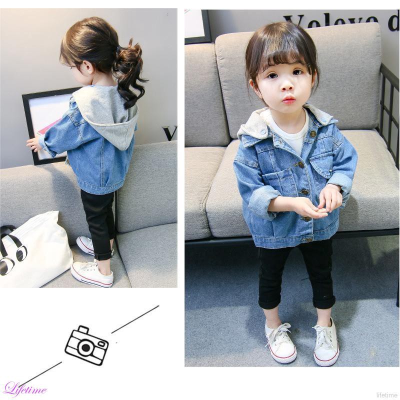 little girl jean jacket outfit