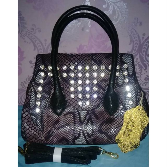 snakeskin bag