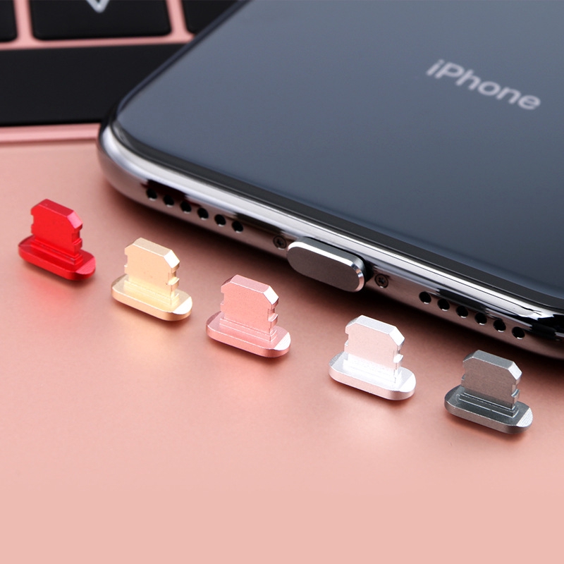 Port Plugs Usb Dust Plug Compatible With Iphone 12 11 Pro Xs Max Xr All Lightning Ports Sturdy Aluminum Design Shopee Philippines