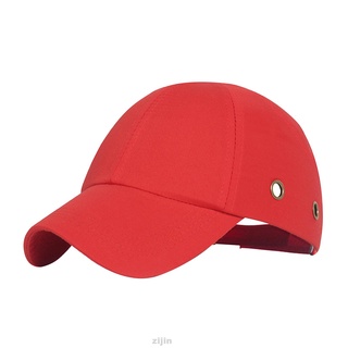 Women Men Lightweight Breathable Safety Adjustable Buckle Head Protection Baseball Bump Cap #4