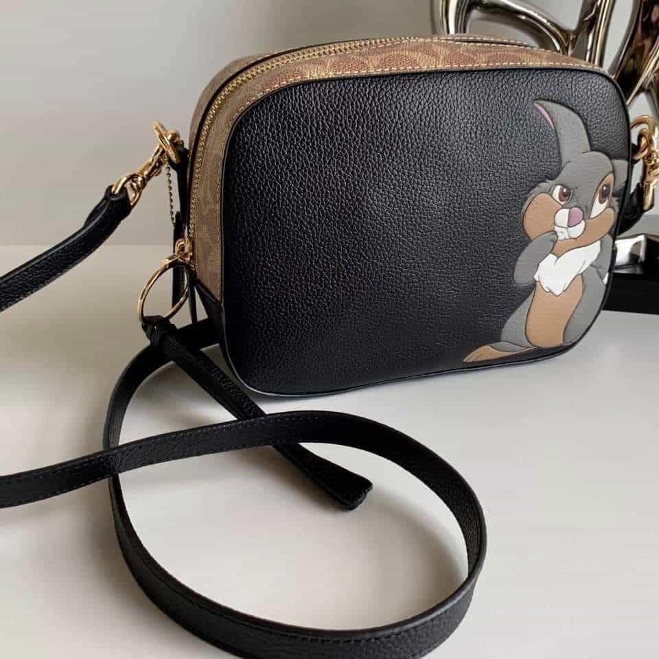 coach disney camera bag
