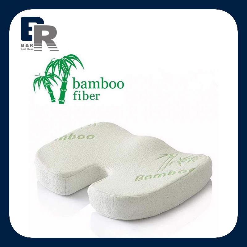 Bamboo Cooling Gel Memory Foam Seat Support Cushions For Office Desk