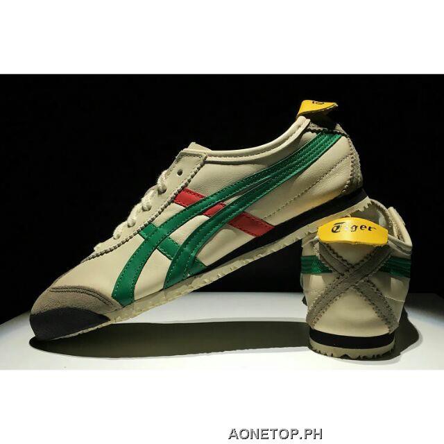 onitsuka tiger mexico 66 cream green