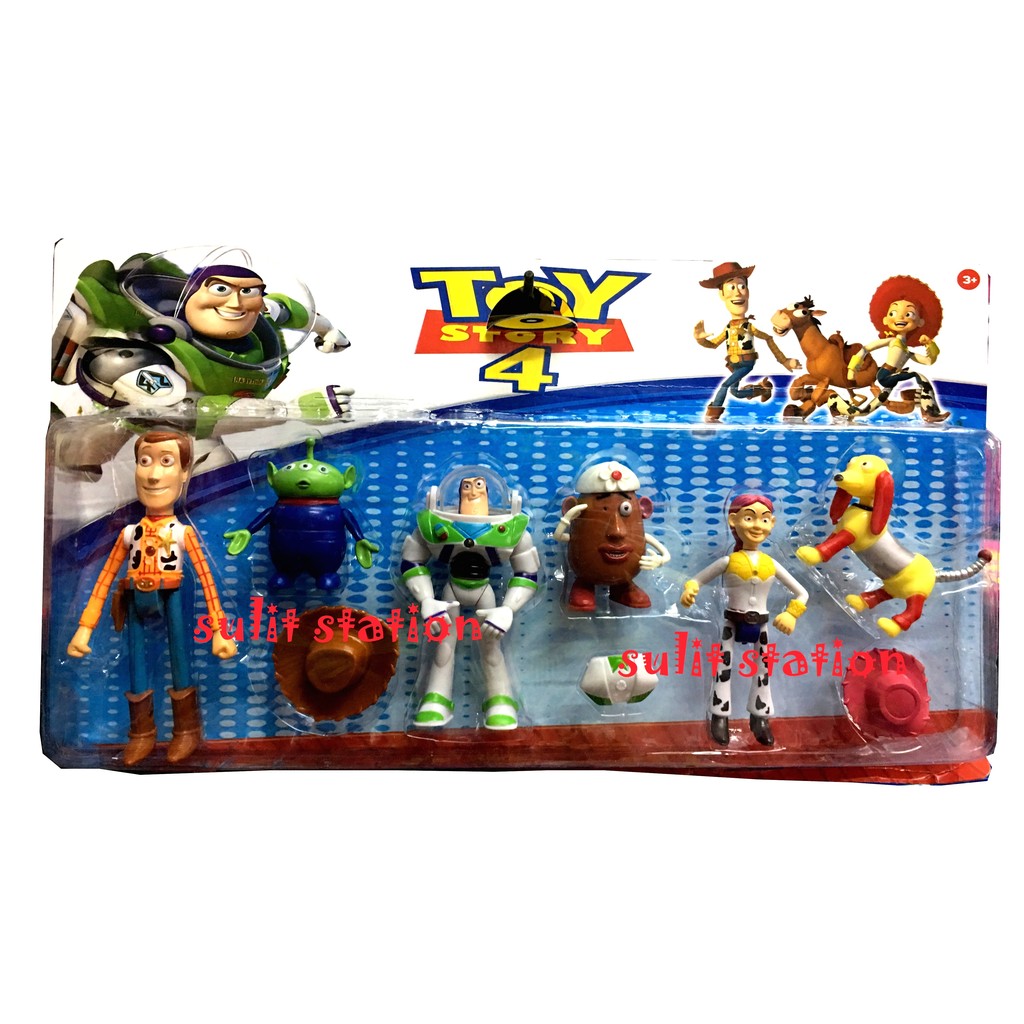 TOY STORY WOODY BUZZ LIGHTYEAR JESSE 