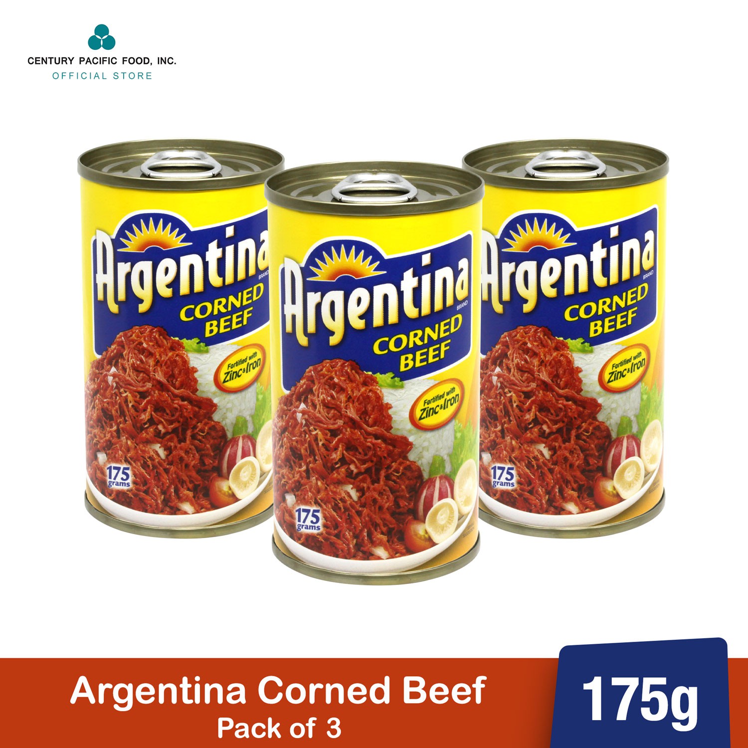Argentina Corned Beef 175g Pack of 3 Shopee Philippines
