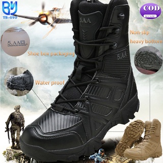 39-46size【COD】Tactical Boots Combat Boots Duty Boots Outdoor Desert Jungle Boots Men Boots