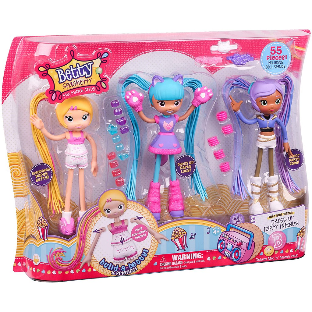 Original Betty Spaghetty S1 Deluxe Mix N Match Pack | Shopee Philippines