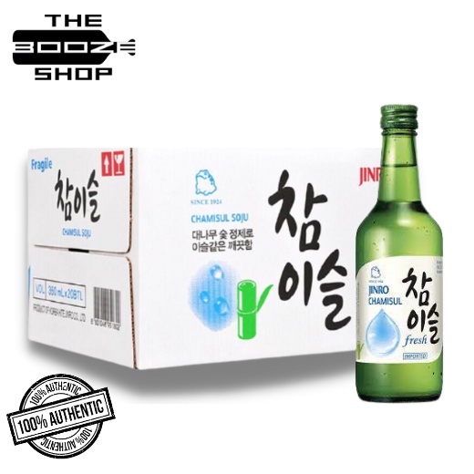 Jinro Chamisul Fresh Soju 360ml X 20 Case Shopee Philippines 7223