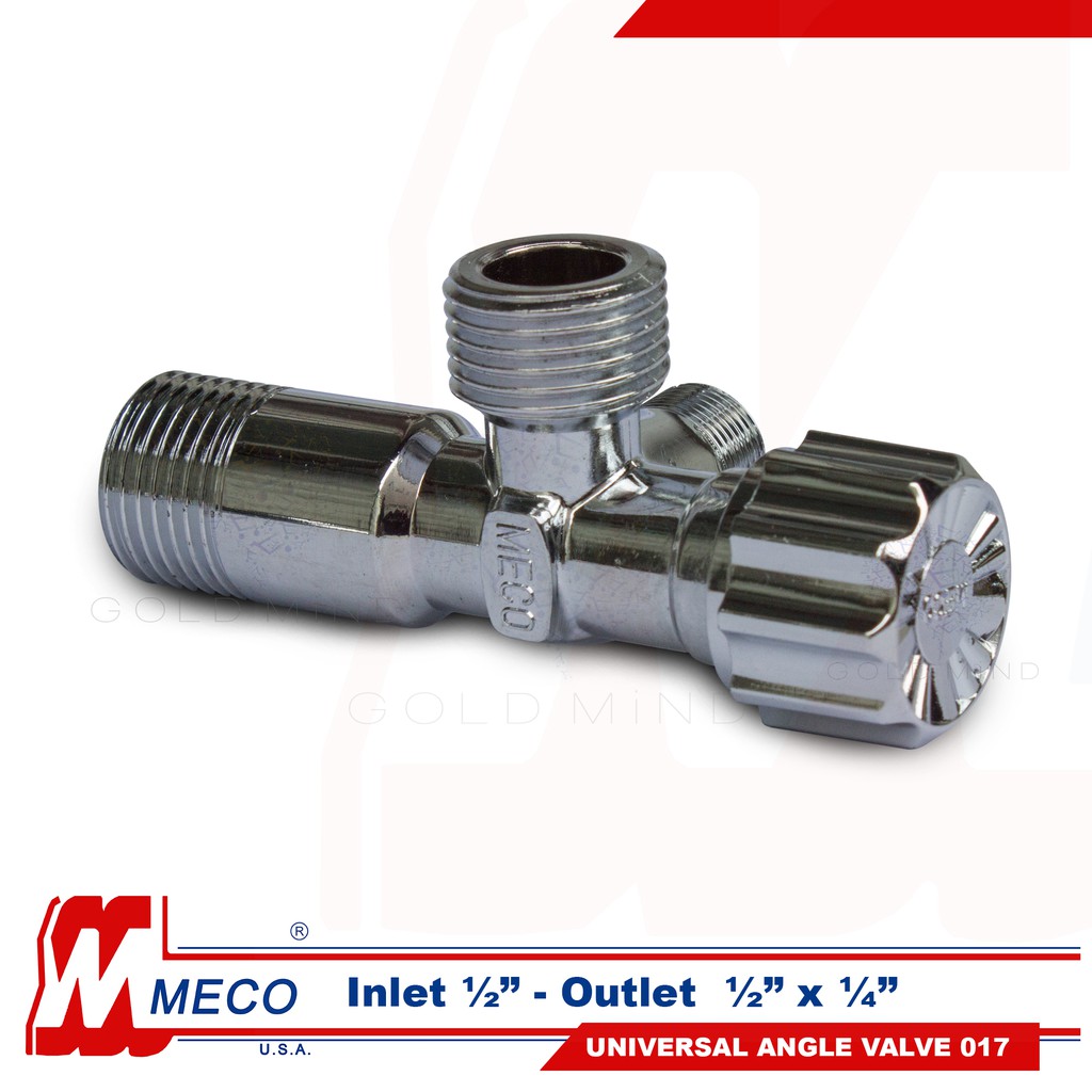 Meco Universal Angle Valve 1 2 X 1 2 X 1 4 Yellow Elephant Everyday Low Price Shopee Philippines