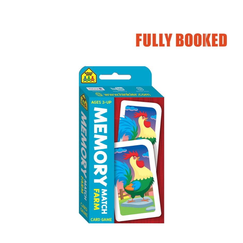 School Zone Memory Match Farm Flash Card Game (Cards) by Hinkler Pty Ltd. Shopee Philippines