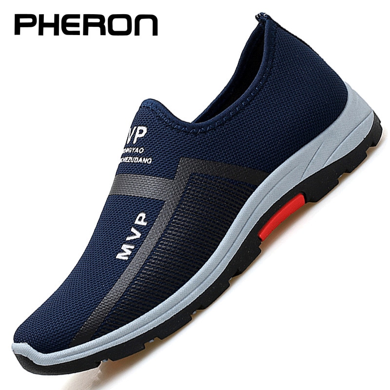 mens breathable slip on shoes