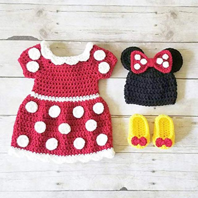 crochet minnie mouse dress