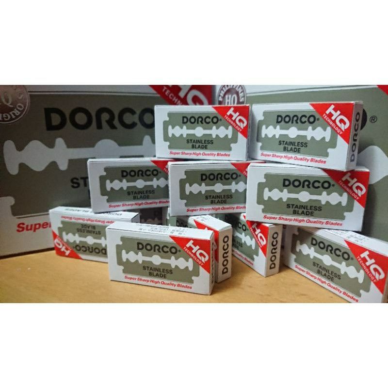 original dorco blade/sharp blade/barber shop blade/1box 100pcs Shopee Philippines