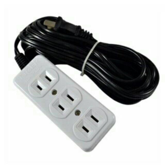 5 Meters 3 Ports Extension Outlets Socket 88813 | Shopee Philippines