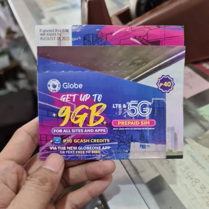 globe sim card 5g buy now Shopee Philippines