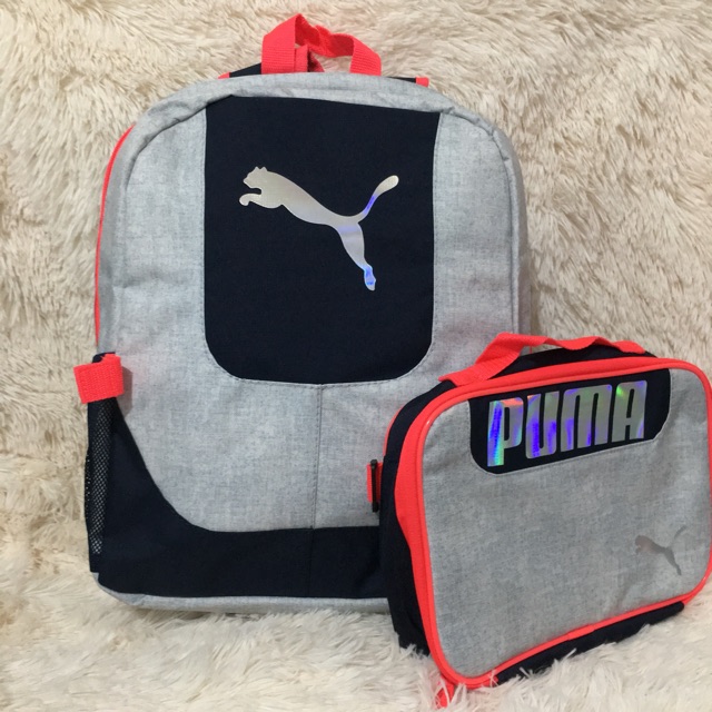 puma backpack with lunchbox