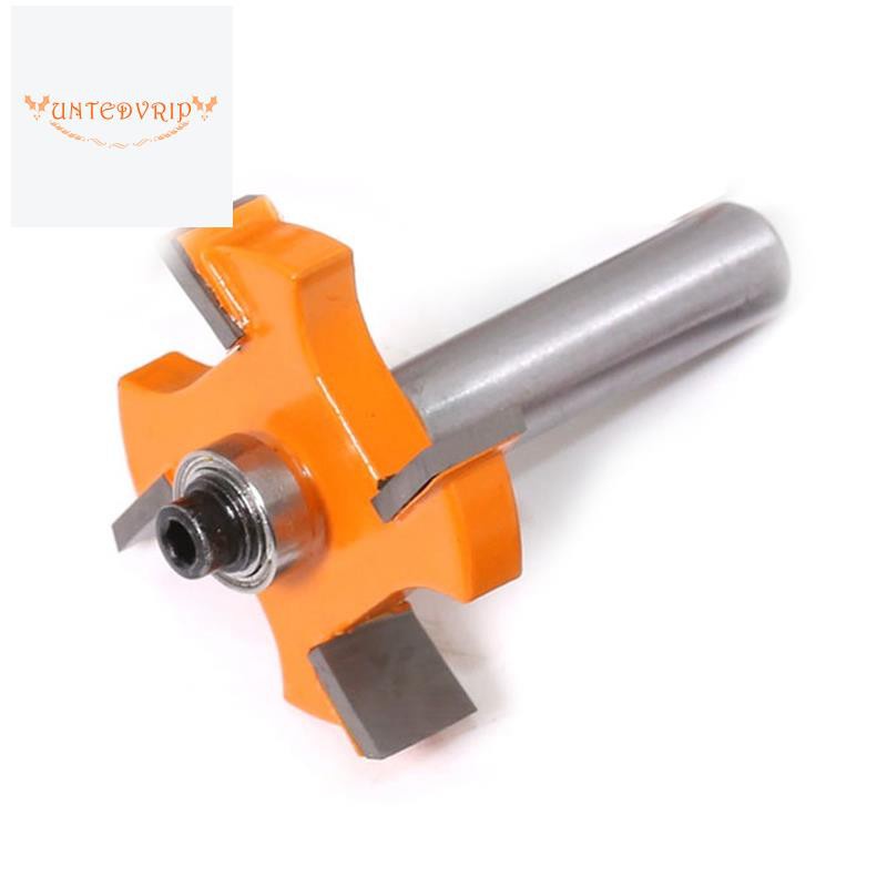 1Pc 8Mm Shank T Slot Milling Cutters With Top Bearing Woodworking Router Bits Cutters For Wood Rabbeting Bit Price 8x8Mm