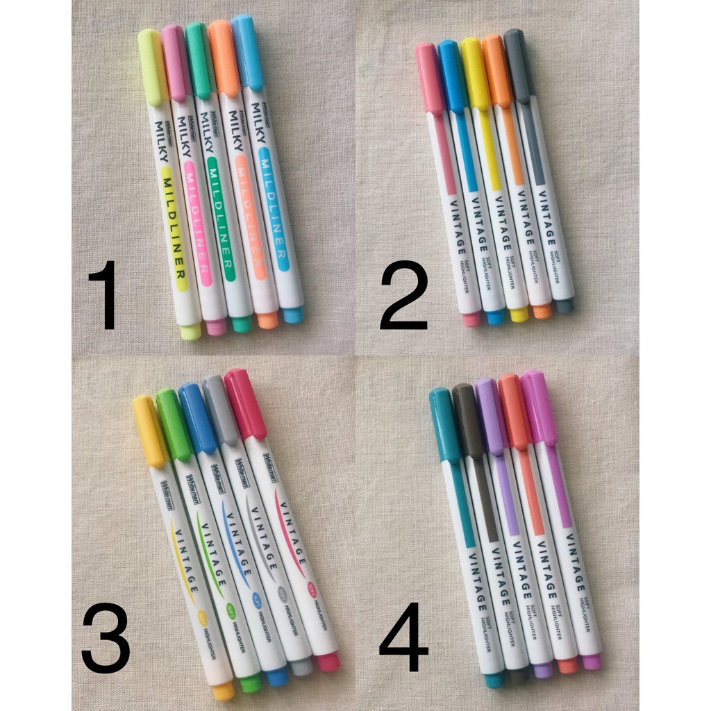 DAISO KOREA HIGHLIGHTERS (5pc/set) Shopee Philippines