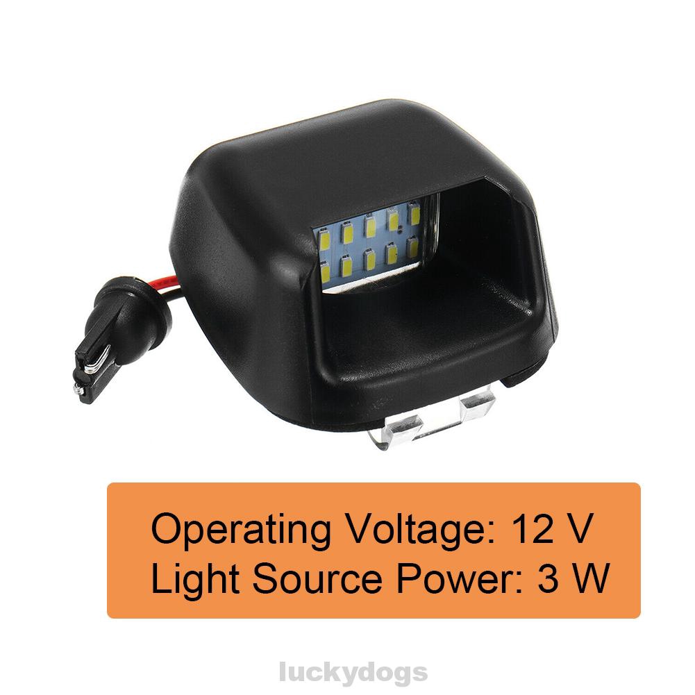 nissan navara number plate light