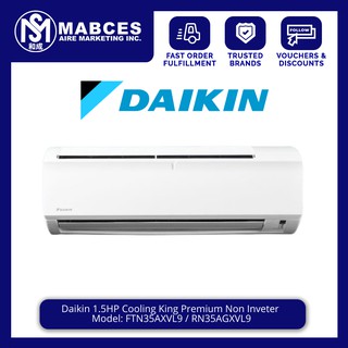 Daikin Hp Cooling King Premium Split Type Non Inverter Aircon Ftn Axvl Rn Agxvl