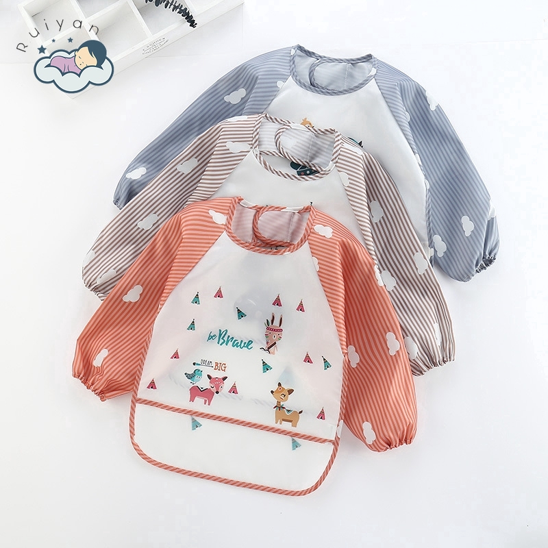 smock for baby eating