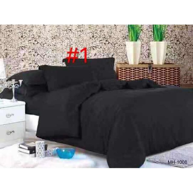 Hot Spot Cod Us Cotton 4in1 Duvet Sets With Filler Shopee