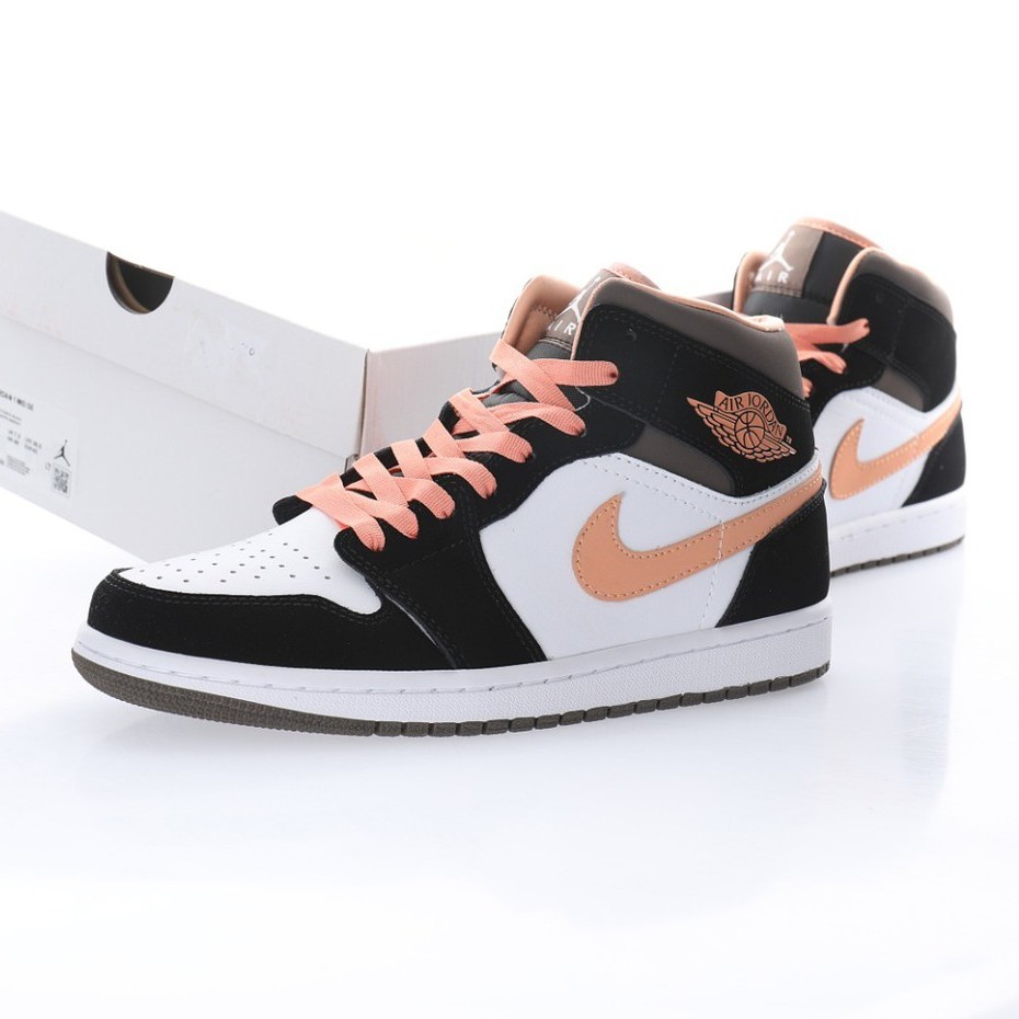 jordan 1 mid peach mocha womens